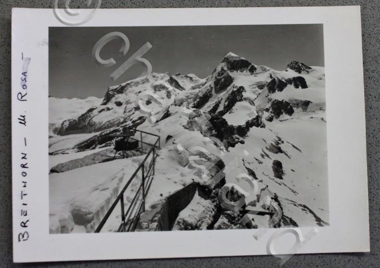 Foto cartolina Montagna Breithorn Monte Rosa - Valle d'Aosta panorama … | Immagine Gallery 1