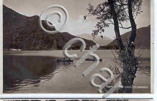Foto Cartolina Panorama Porto Ceresio Lago Lugano 1934