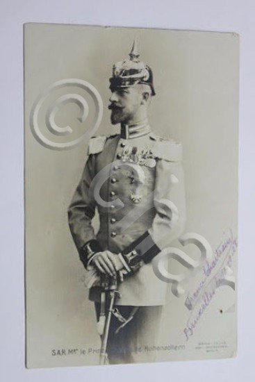 Foto Cartolina Principe Carlo Antonio di Hohenzollern 1908