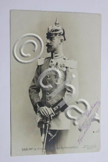 Foto Cartolina Principe Carlo Antonio di Hohenzollern 1908