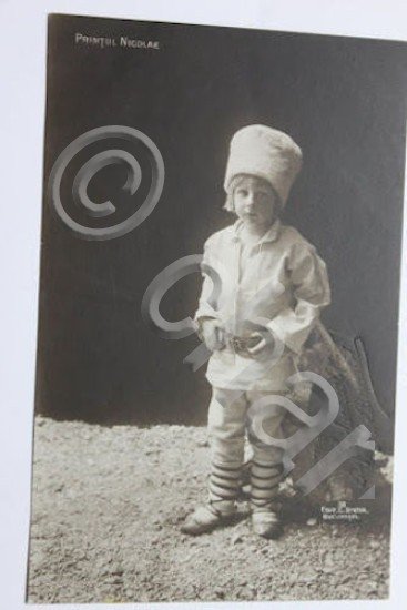 Foto Cartolina principe Nicolae di Romania anni '10