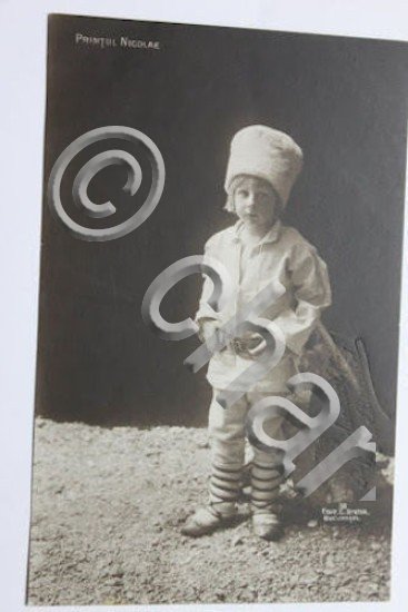 Foto Cartolina principe Nicolae di Romania anni '10