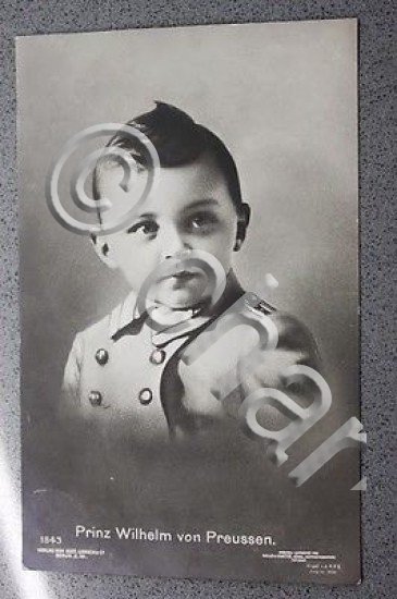 Foto cartolina Principe Wilhelm di Prussia bambino 1908 - monarchia …