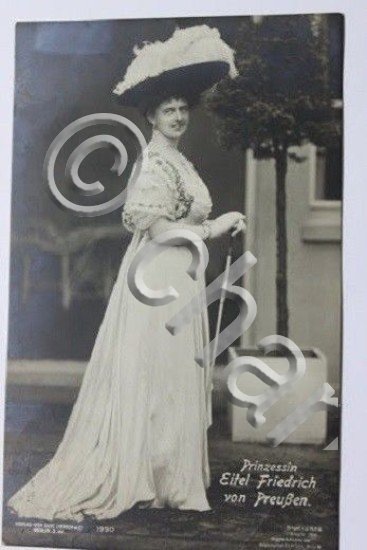 Foto Cartolina principessa Federica di Prussia 1908