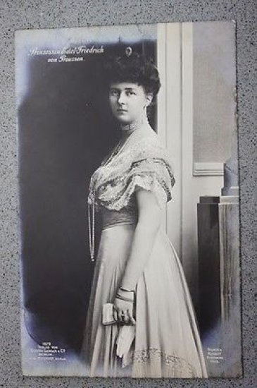 Foto Cartolina principessa Federica Eitel di Prussia 1908 | Immagine principale