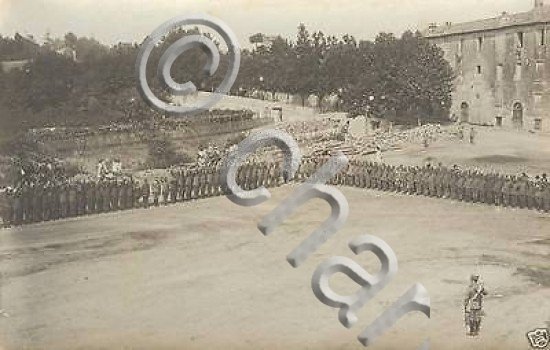 Foto cartolina WWI militaria, addestramento militari