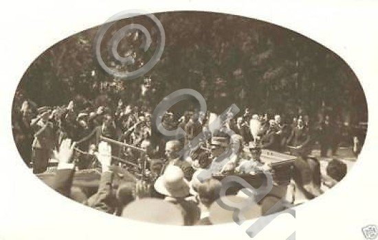 Foto Cometto, Re, Regina e Duca D'Aosta esposizione '30