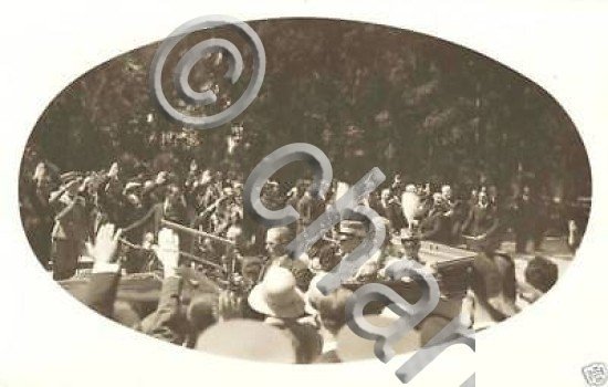 Foto Cometto, Re, Regina e Duca D'Aosta esposizione '30