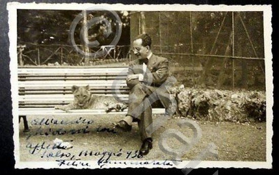 Foto con Autografo Felice Cammarata - 1936 | Immagine Gallery 2