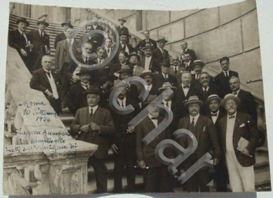 Foto Congresso Annonario Ass Comuni Roma 1924