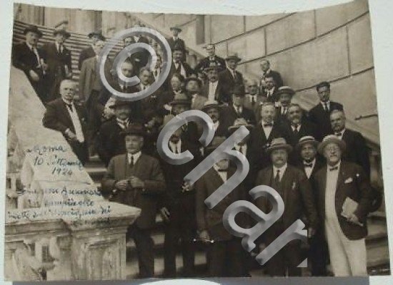 Foto Congresso Annonario Ass Comuni Roma 1924