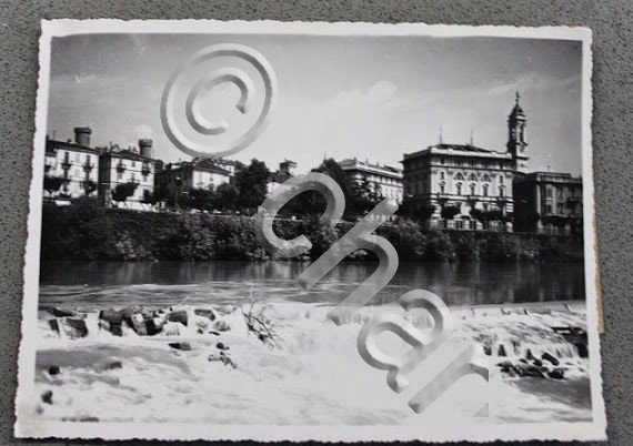 Foto d'archivio per cartolina il Lungo Dora Baltea anni '50 …
