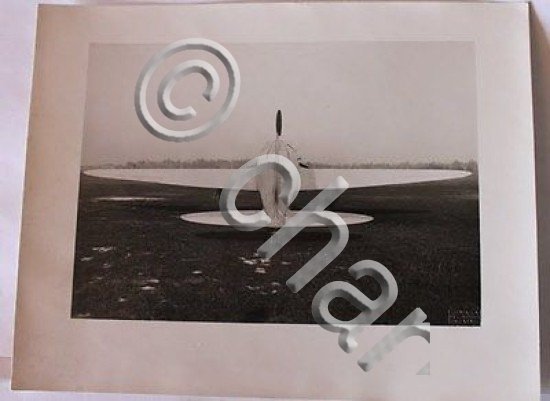 Foto d'epoca aeronautica caccia Caproni Vizzola F5 fine anni '30