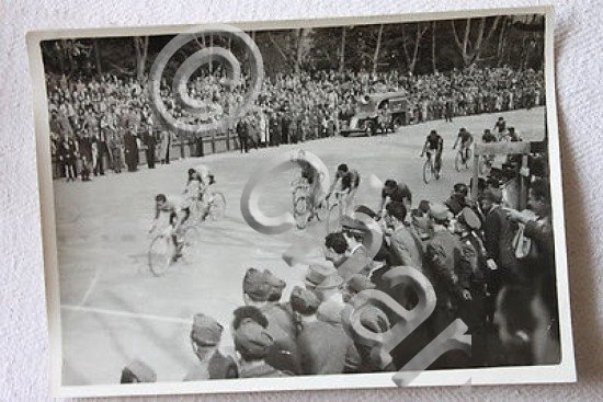 Foto d'epoca Argo - corsa ciclistica degli Assi a Milano …