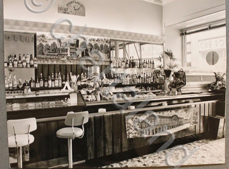 Foto d'epoca Bertazzini interno Tavola Calda via Viotti Castello Torino …