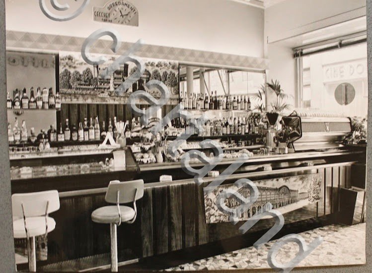 Foto d'epoca Bertazzini interno Tavola Calda via Viotti Castello Torino …