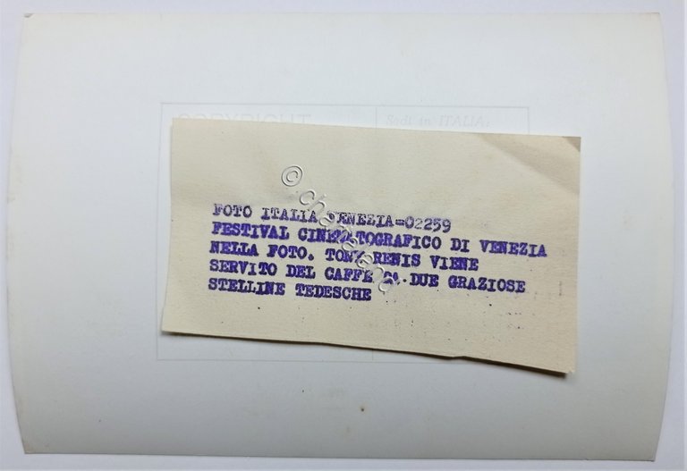 Foto dell'Agenzia Foto Italia - Tony Renis al Festival di …