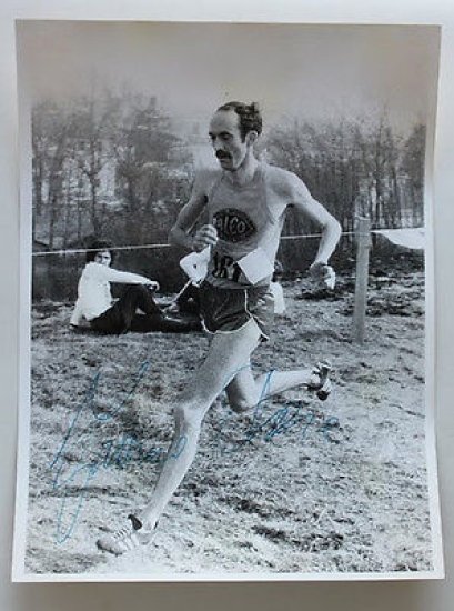 Foto e autografo Franco Arese - corridore mezzofondo anni '70 | Immagine Gallery 1