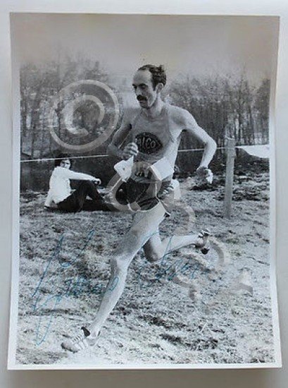 Foto e autografo Franco Arese - corridore mezzofondo anni '70