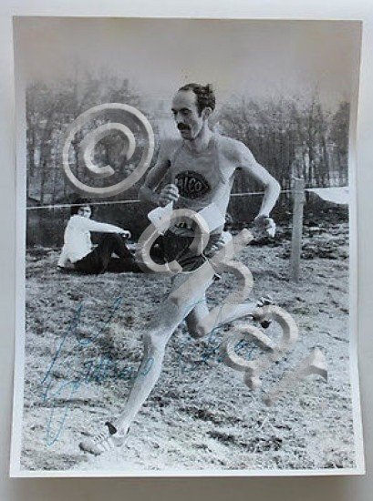 Foto e autografo Franco Arese - corridore mezzofondo anni '70