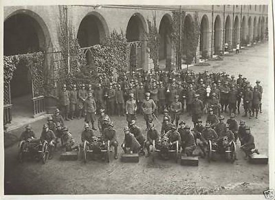 Foto epoca artiglieria addestramento militaria anni '30