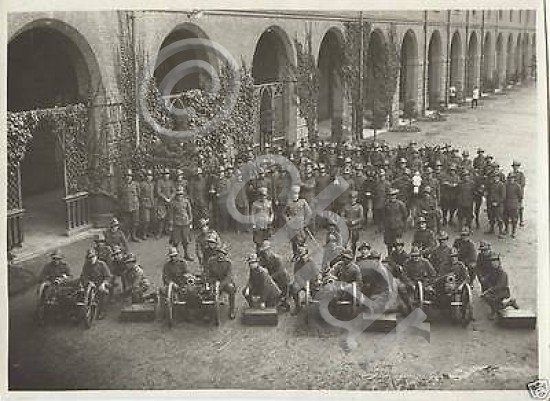 Foto epoca artiglieria addestramento militaria anni '30