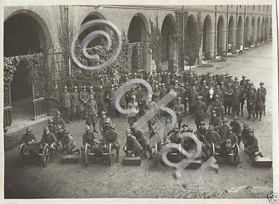 Foto epoca artiglieria addestramento militaria anni '30