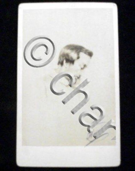 Foto epoca carte de visite H. Heine 1890 ca.