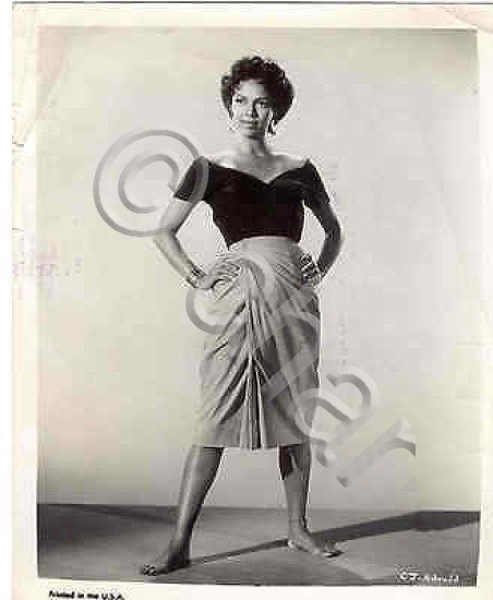 Foto epoca Dorothy Dandridge 1957 in Carmen Jones