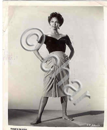 Foto epoca Dorothy Dandridge 1957 in Carmen Jones