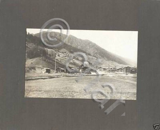 Foto epoca Lucini Paesaggio montagna dintorn Lecco 1919