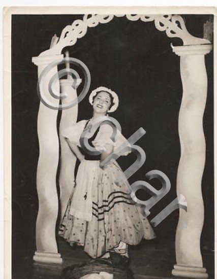 Foto epoca Teatro Lorenza Mitra Geloso Schernito 1945 c