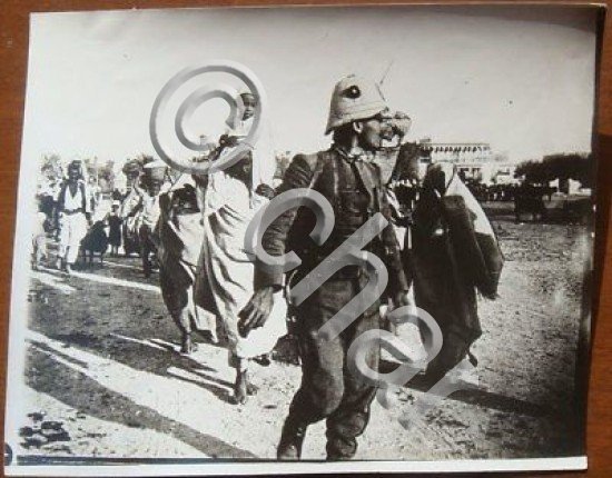 Foto epoca WWII Colonialismo epurazione oasi Tripoli 40