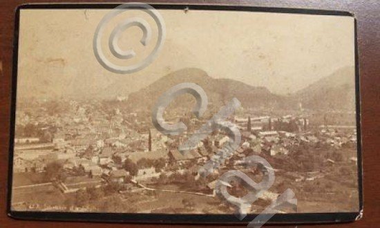 Foto Garcin albumina Ginevra Geneve Svizzera 1870 ca
