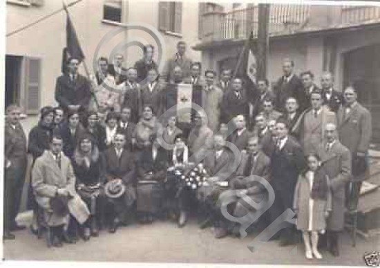 Foto gruppo dopolavoro arti grafiche 1932