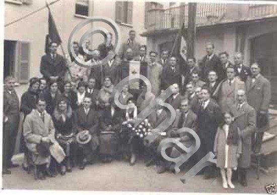 Foto gruppo dopolavoro arti grafiche 1932