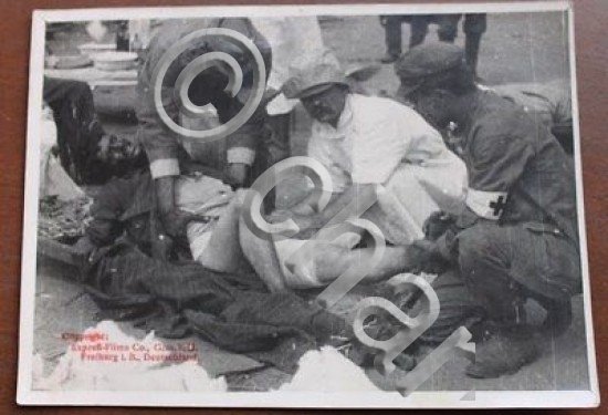 Foto guerra WWI Gorizia 1915 ca soccorso croce rossa