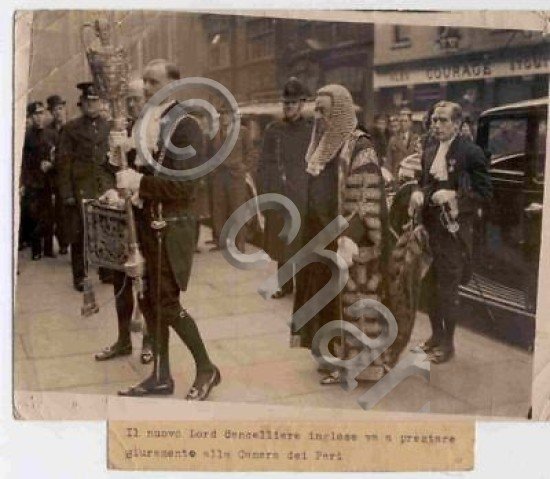 Foto Keystone Londra Cancelliere camera dei Pari 1938 | Immagine Gallery 2