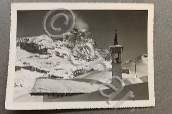 Foto Montagna Cervinia Breuil mt 2050 panorama databile - 1950