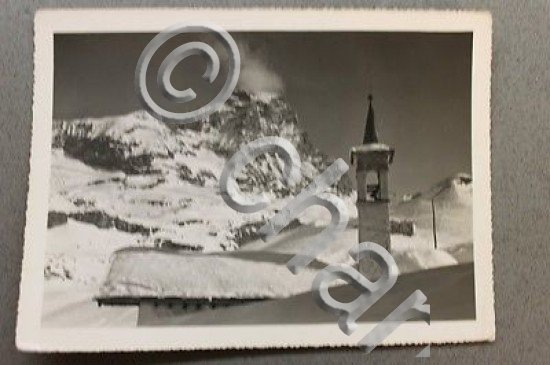 Foto Montagna Cervinia Breuil mt 2050 panorama databile - 1950