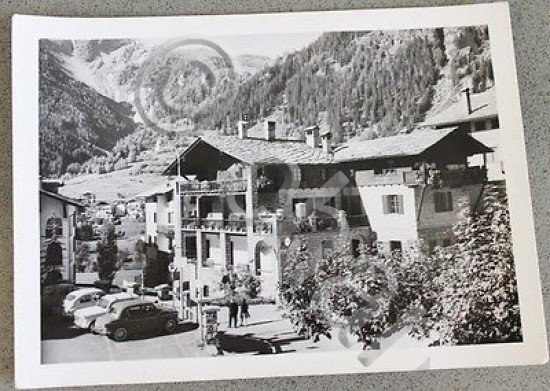 Foto Montagna Courmayeur 1950 - Palazzo Poste e telegrafo mt …
