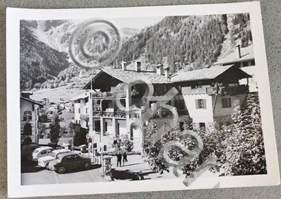 Foto Montagna Courmayeur 1950 - Palazzo Poste e telegrafo mt …