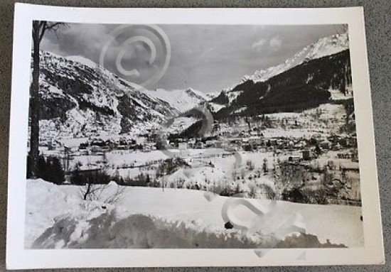 Foto Montagna Courmayeur 1950 - Panorama scorcio invernale mt 1224 | Immagine Gallery 1