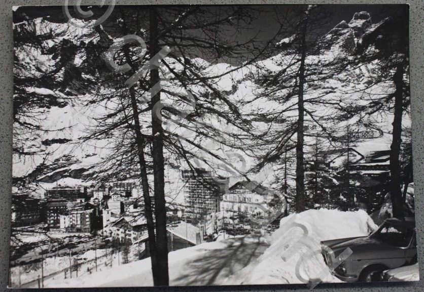 Foto Montagna Courmayeur scorcio stagione invernale anni '60 | Immagine principale