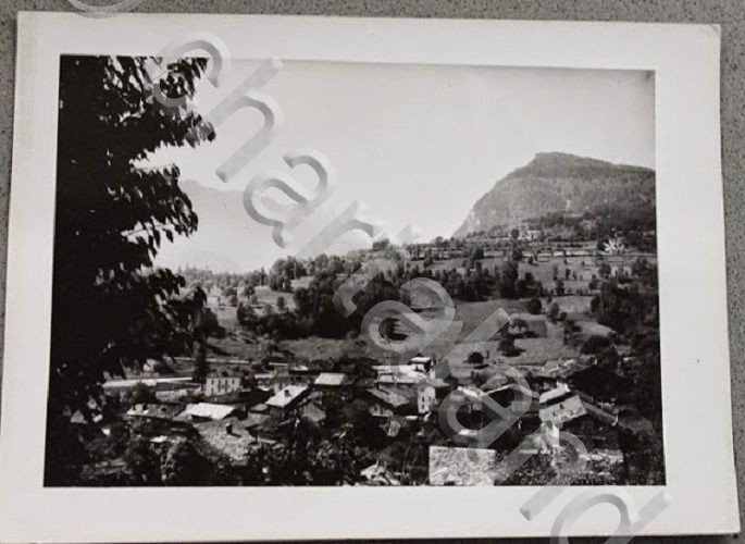 Foto Montagna Valle d'Aosta - 1950 ca scorcio Gressoney -