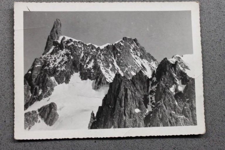 Foto Montagna Valle d'Aosta 1950 - Courmayeur Dente del Gigante … | Immagine Gallery 1
