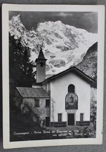 Foto Montagna Valle d'Aosta 1950 - Courmayeur Notre Dame della … | Immagine Gallery 1