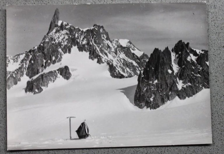 Foto Montagna Valle d'Aosta 1950 ca - Courmayeur Dente del … | Immagine Gallery 1