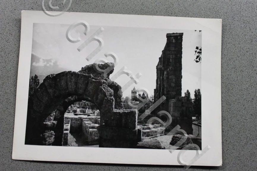 Foto Montagna Valle d'Aosta 1950 ca Teatro Romano di Aosta …
