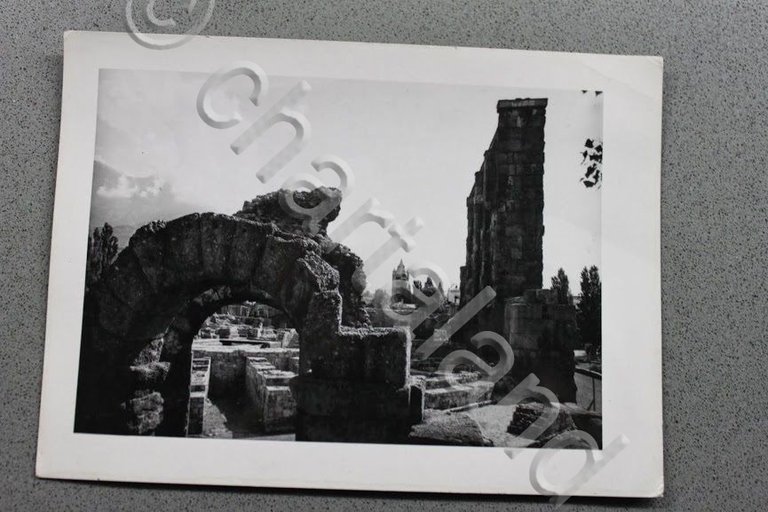 Foto Montagna Valle d'Aosta 1950 ca Teatro Romano di Aosta … | Immagine Gallery 1